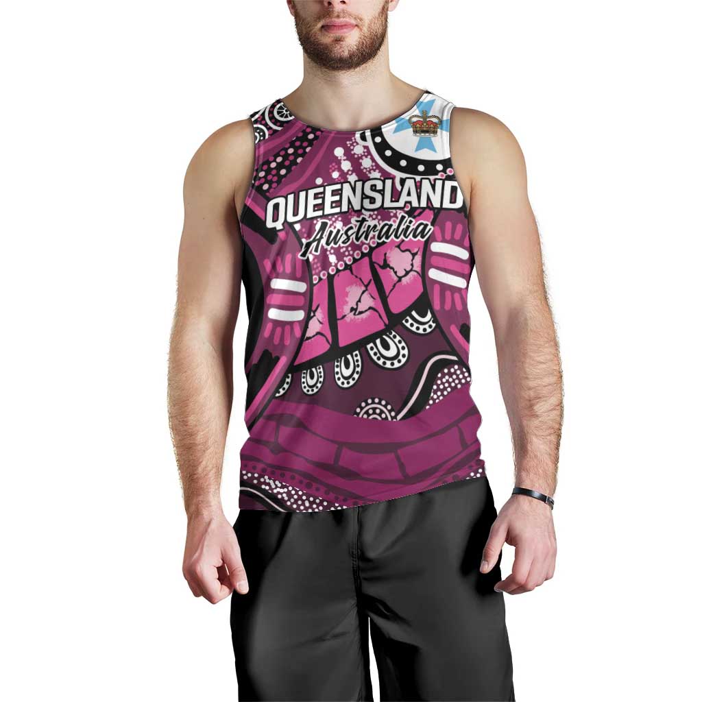 Australia Queensland Audax at Fidelis Men Tank Top - Vibe Hoodie Shop