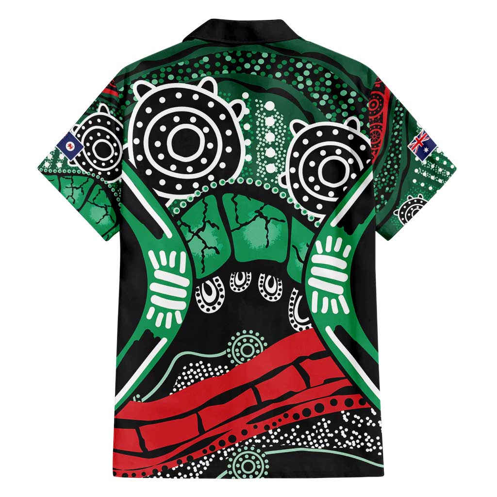 Australia Tasmania State Hawaiian Shirt Ubertas et Fidelitas - Vibe Hoodie Shop