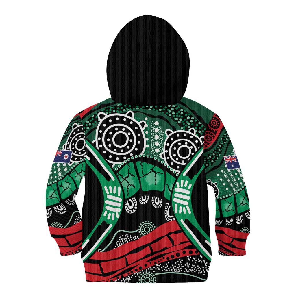 Australia Tasmania State Kid Hoodie Ubertas et Fidelitas - Vibe Hoodie Shop