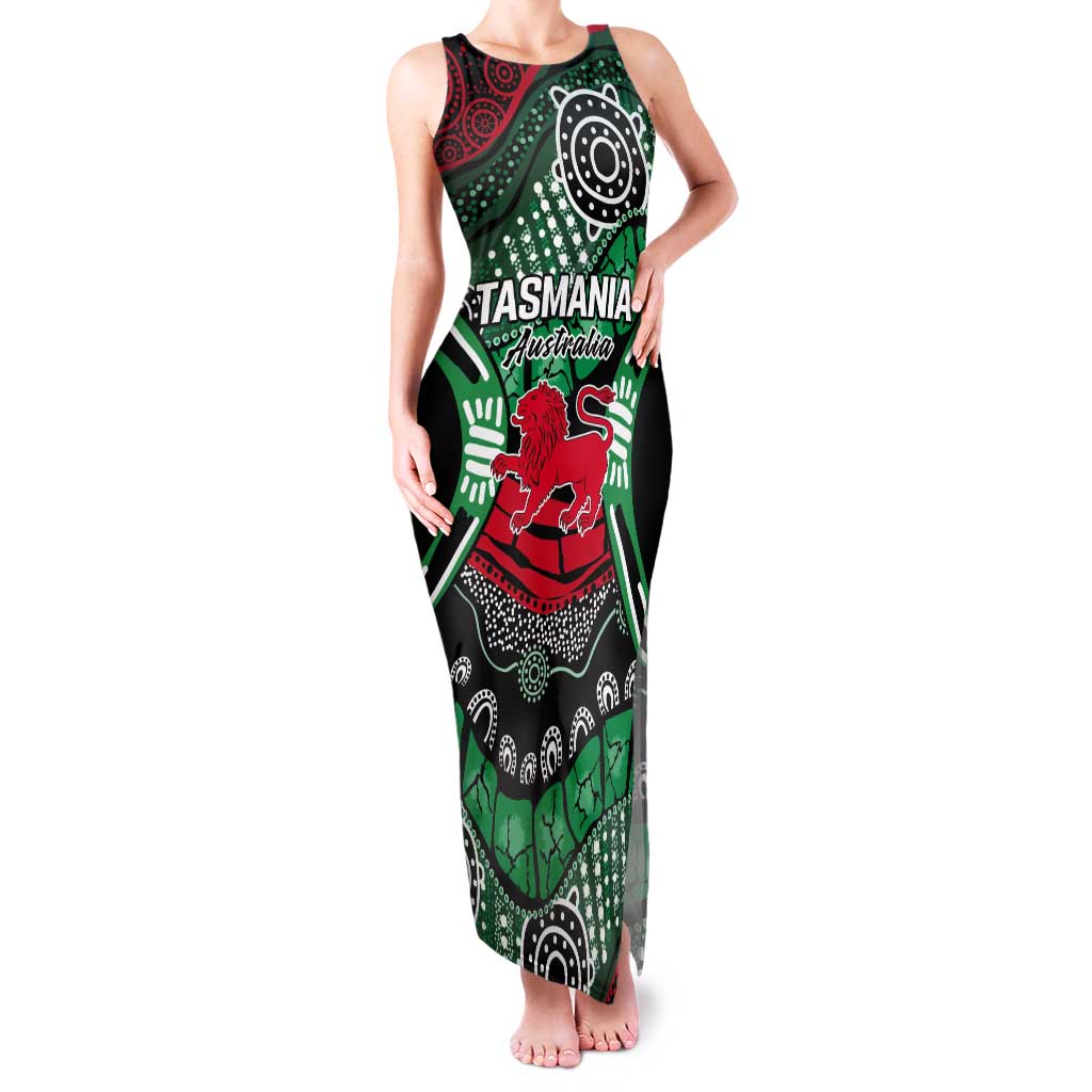 Australia Tasmania State Tank Maxi Dress Ubertas et Fidelitas