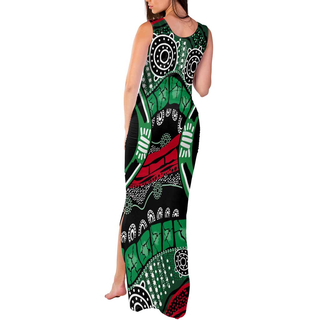 Australia Tasmania State Tank Maxi Dress Ubertas et Fidelitas