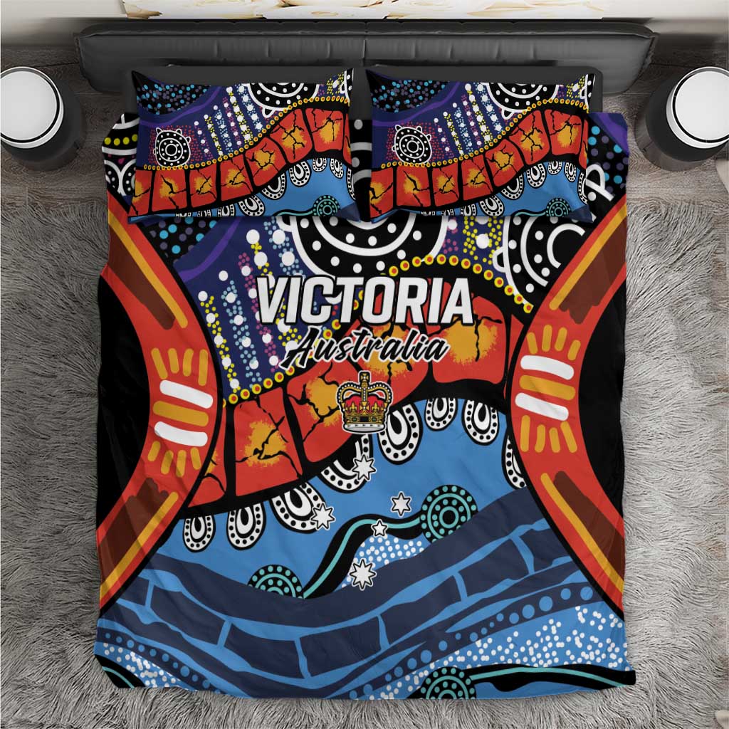 Australia Victoria State Bedding Set Peace and Prosperity - Vibe Hoodie Shop