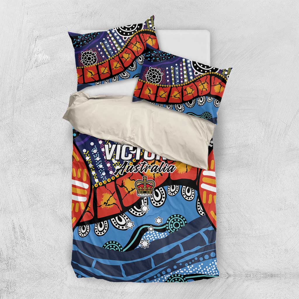 Australia Victoria State Bedding Set Peace and Prosperity - Vibe Hoodie Shop