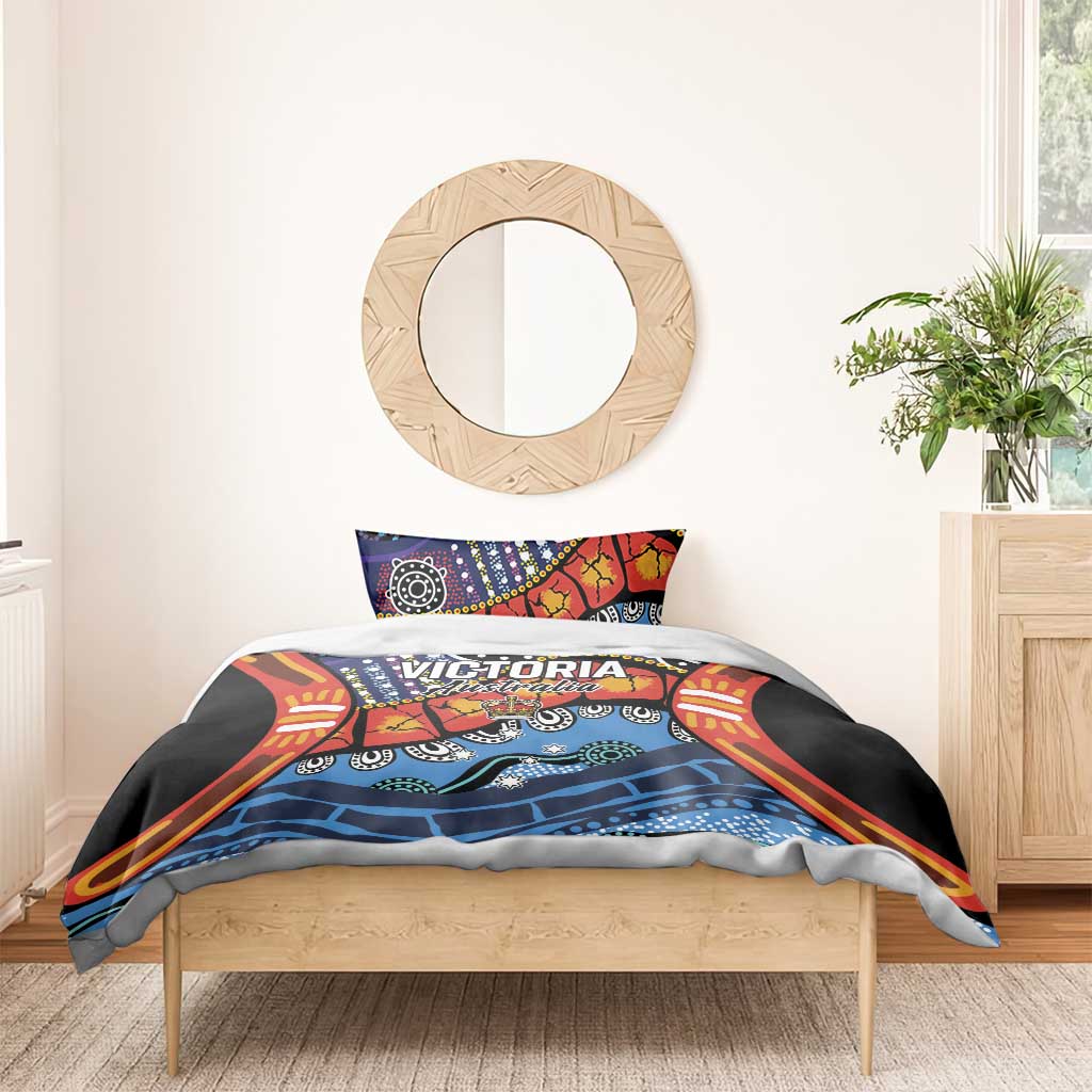 Australia Victoria State Bedding Set Peace and Prosperity - Vibe Hoodie Shop