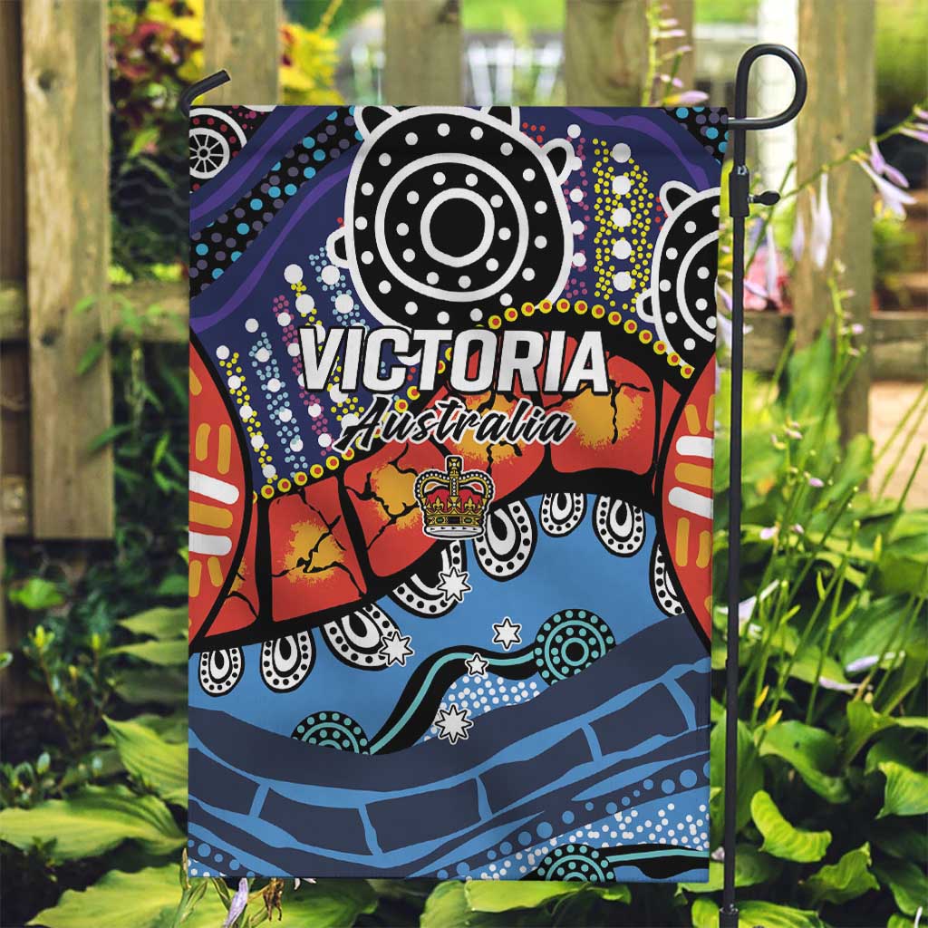 Australia Victoria State Garden Flag Peace and Prosperity - Vibe Hoodie Shop