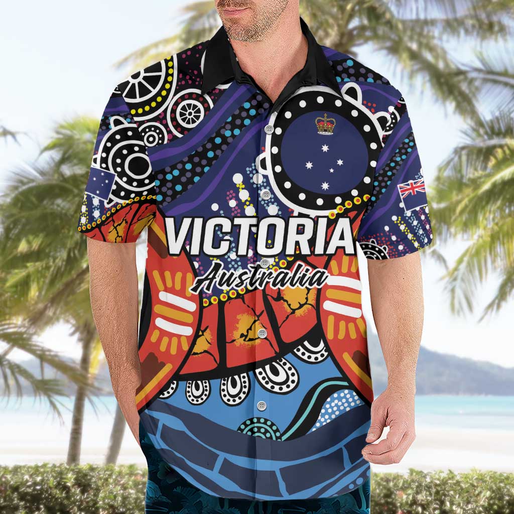 Australia Victoria State Hawaiian Shirt Peace and Prosperity - Vibe Hoodie Shop