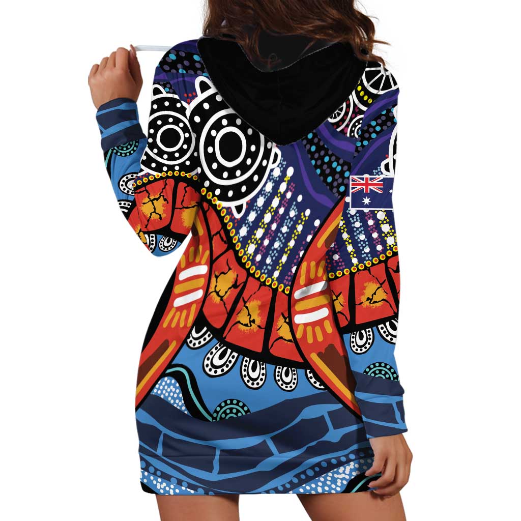 Australia Victoria State Hoodie Dress Peace and Prosperity - Vibe Hoodie Shop