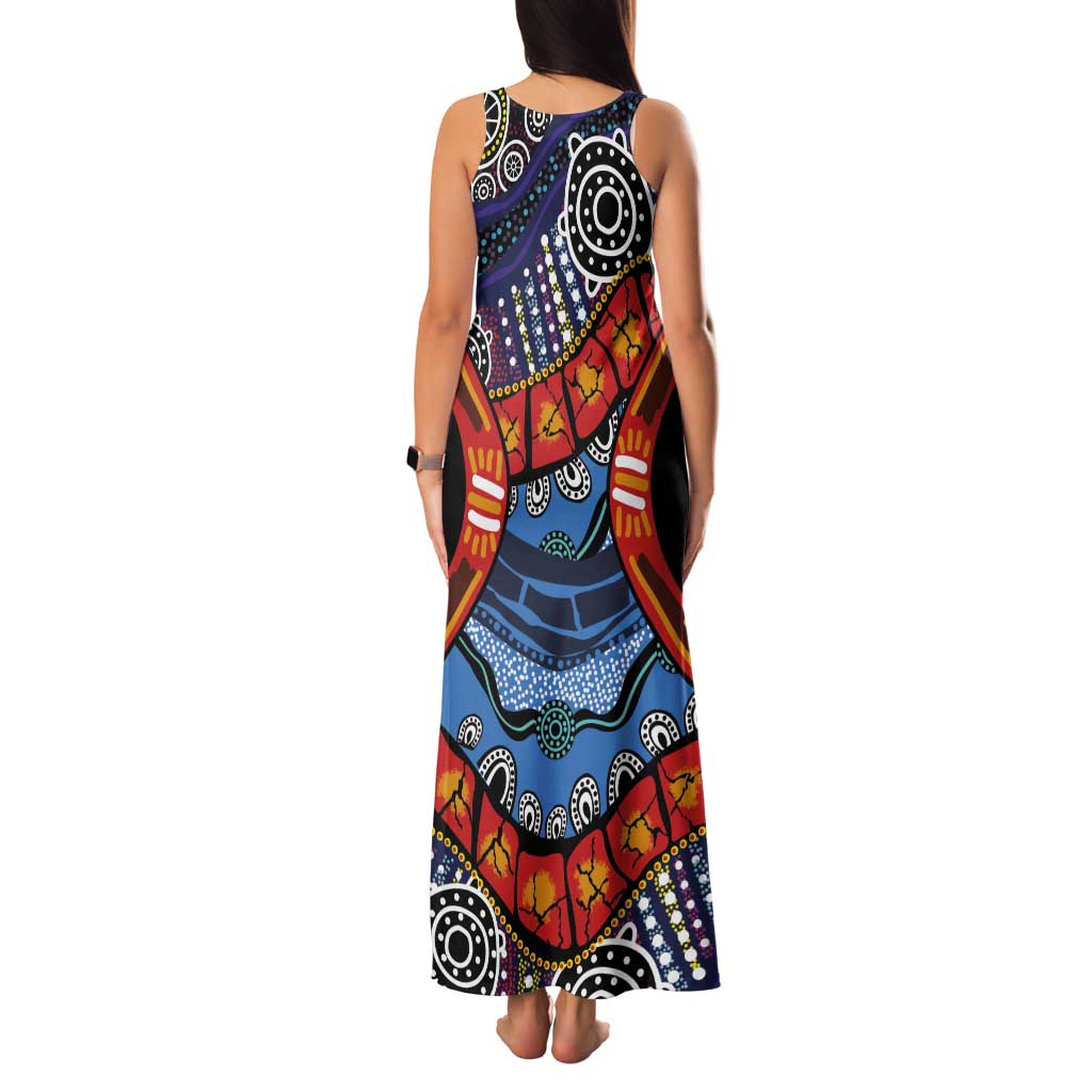 Australia Victoria State Tank Maxi Dress Peace and Prosperity