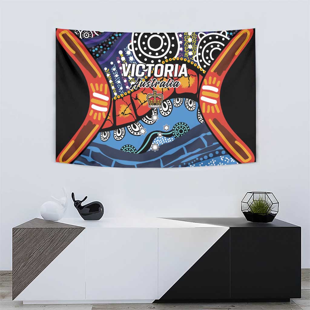 Australia Victoria State Tapestry Peace and Prosperity - Vibe Hoodie Shop