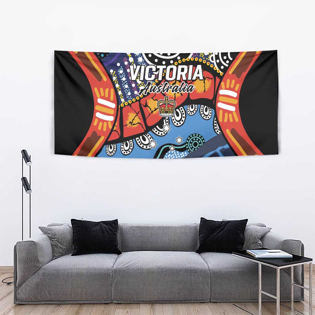 Australia Victoria State Tapestry Peace and Prosperity - Vibe Hoodie Shop