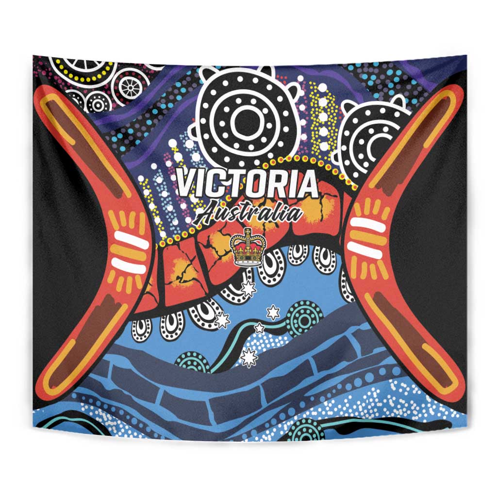 Australia Victoria State Tapestry Peace and Prosperity - Vibe Hoodie Shop