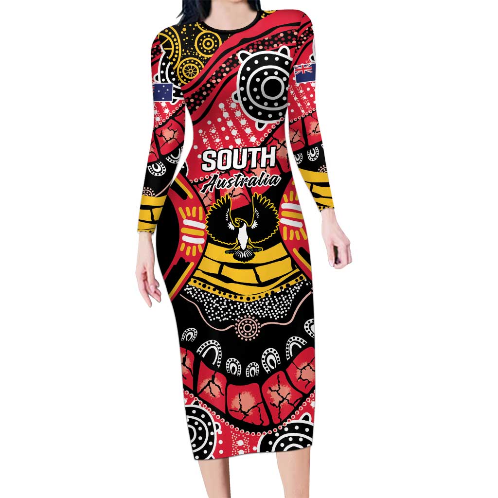 South Australia Festival State Wine State Family Matching Long Sleeve Bodycon Dress and Hawaiian Shirt