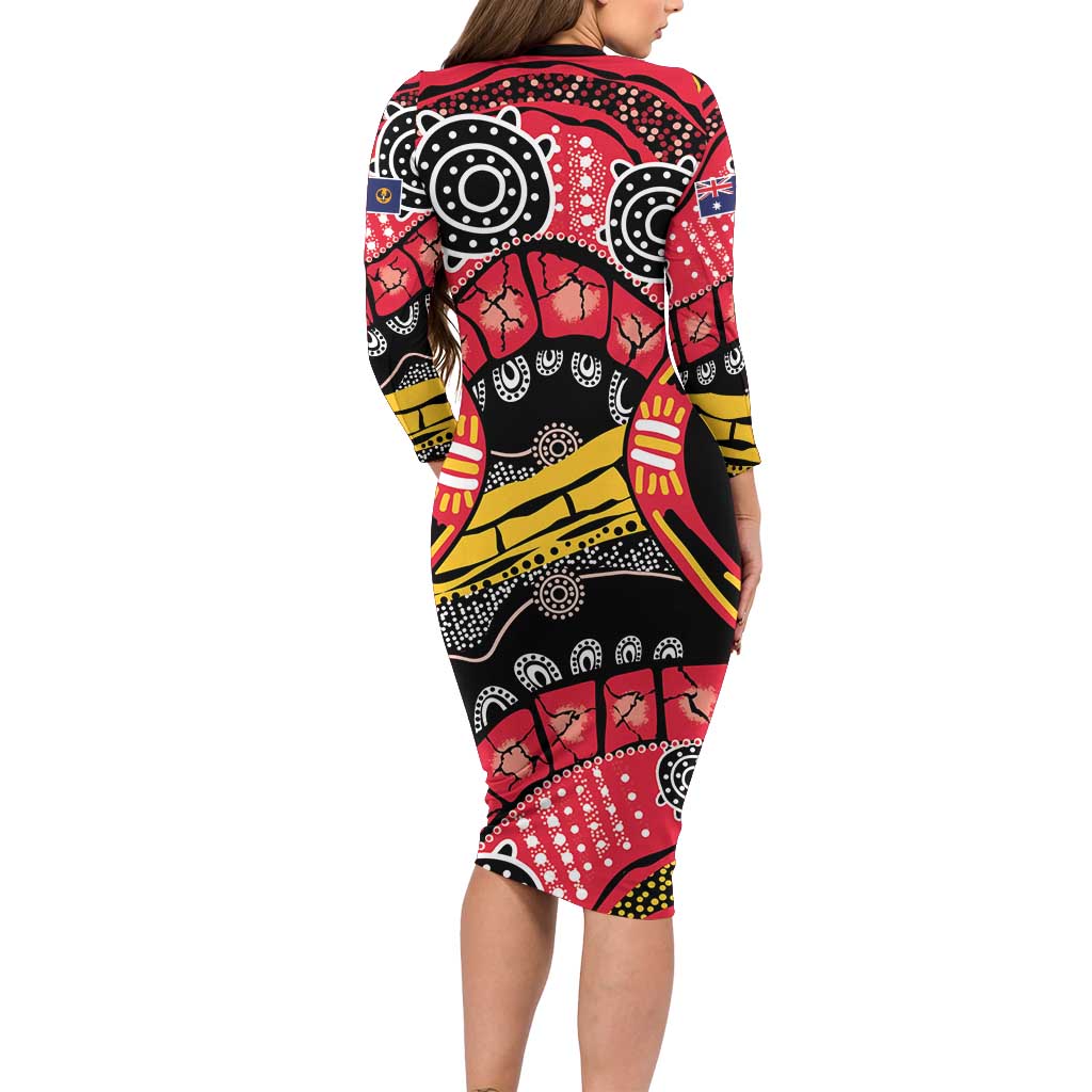 South Australia Festival State Wine State Family Matching Long Sleeve Bodycon Dress and Hawaiian Shirt