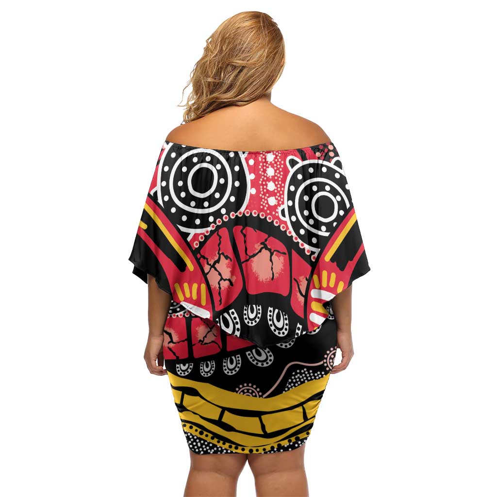 South Australia Festival State Wine State Family Matching Off Shoulder Short Dress and Hawaiian Shirt