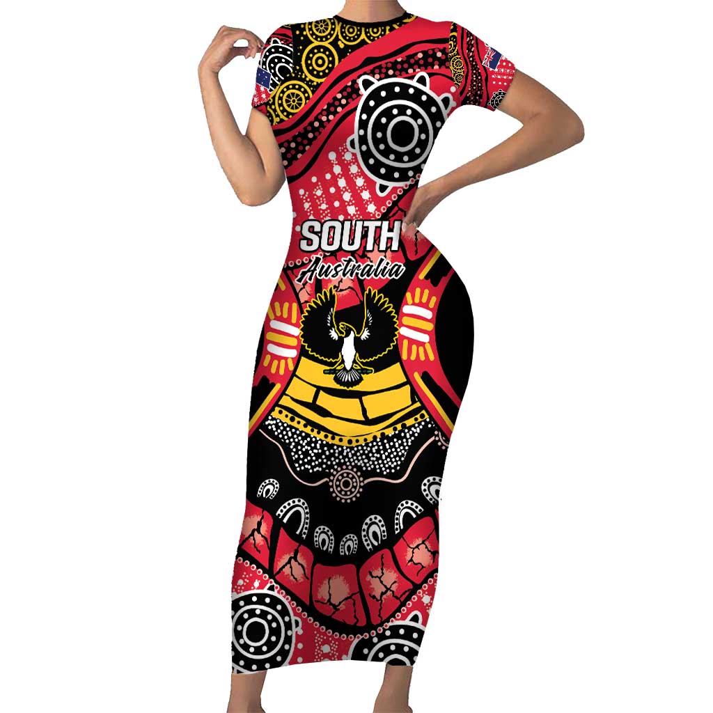 South Australia Festival State Wine State Family Matching Short Sleeve Bodycon Dress and Hawaiian Shirt