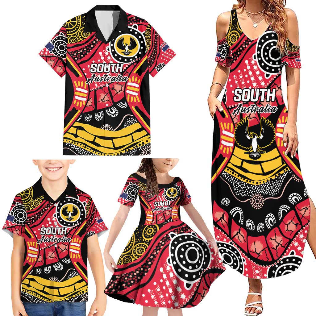 South Australia Festival State Wine State Family Matching Summer Maxi Dress and Hawaiian Shirt