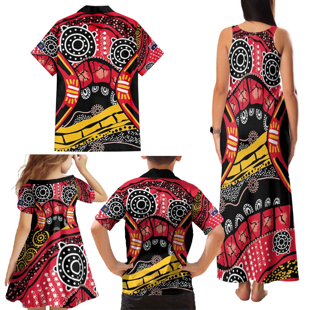 South Australia Festival State Wine State Family Matching Tank Maxi Dress and Hawaiian Shirt