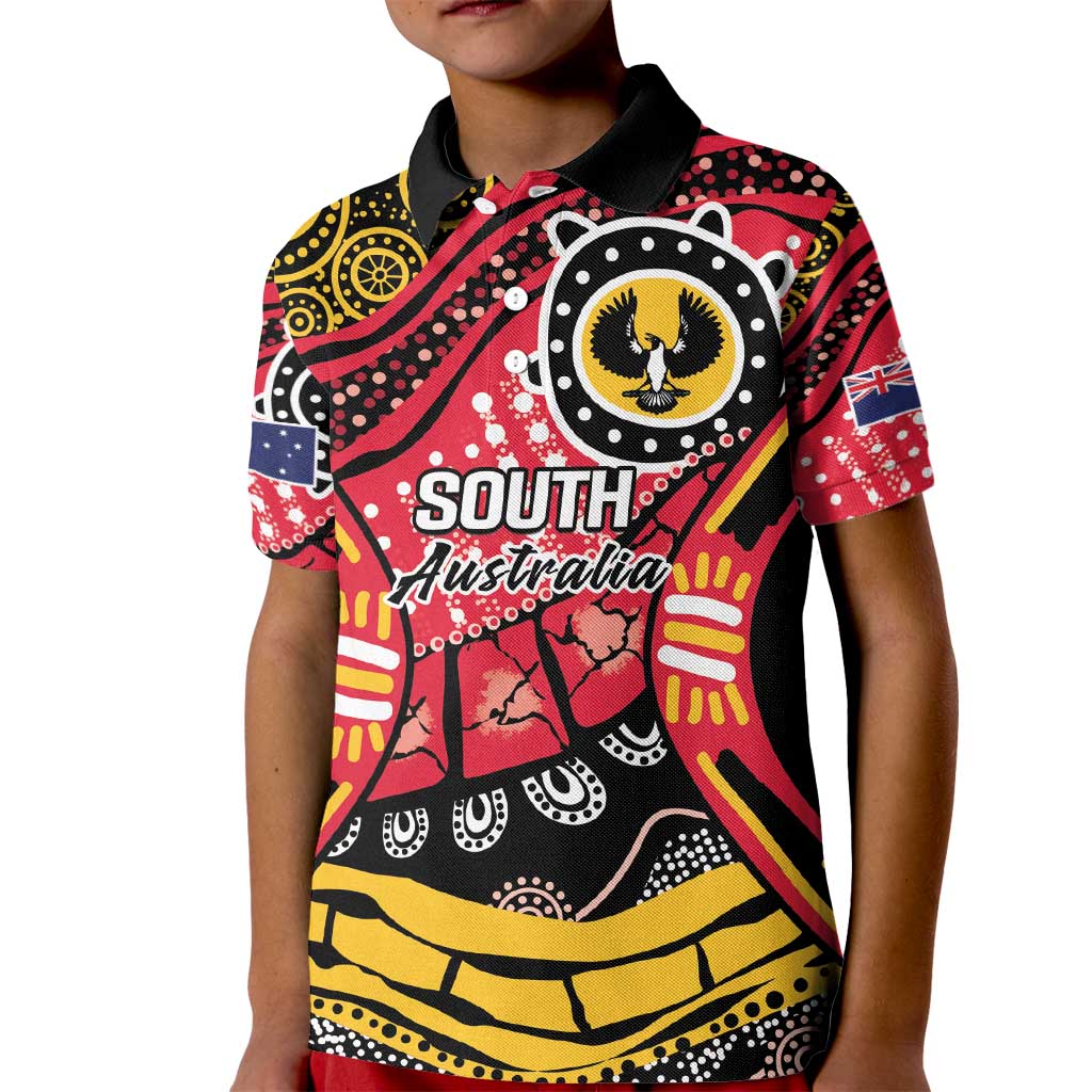 South Australia Festival State Wine State Kid Polo Shirt - Vibe Hoodie Shop