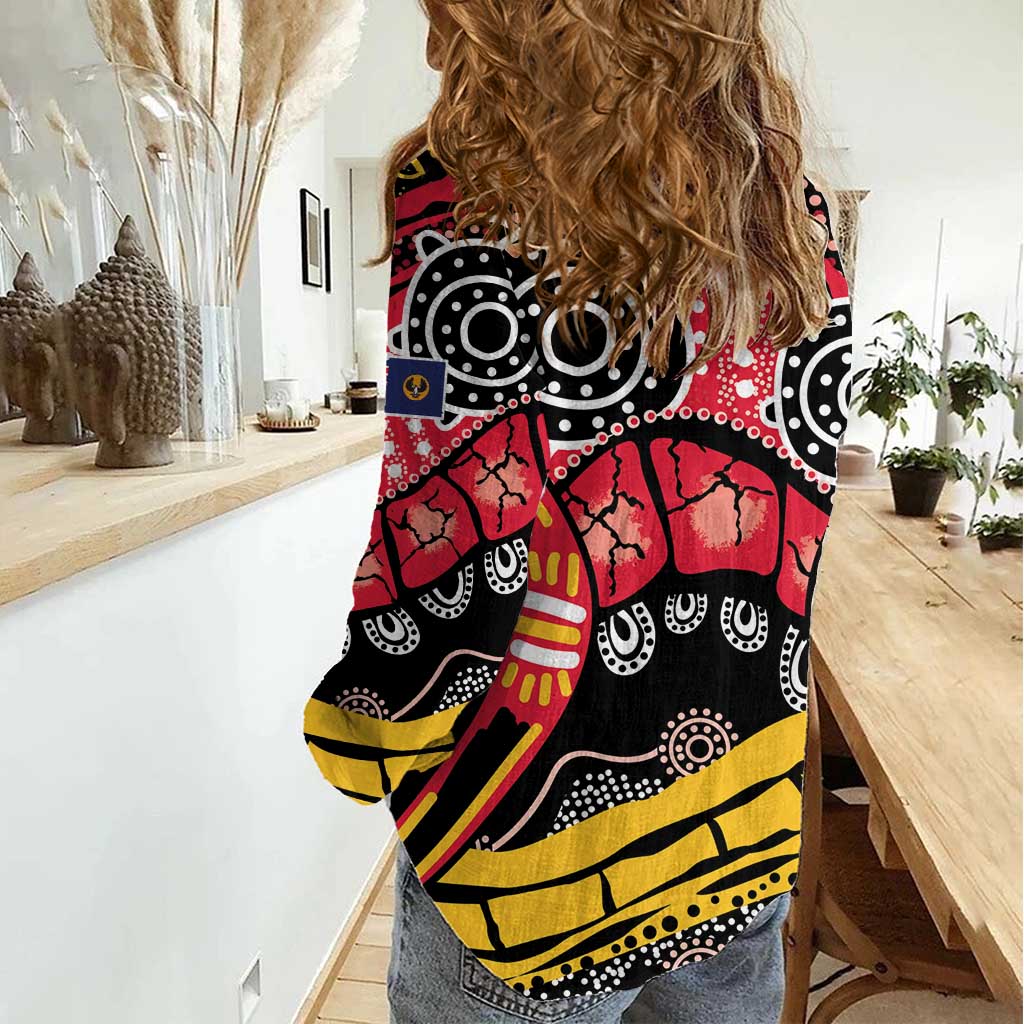 South Australia Festival State Wine State Women Casual Shirt - Vibe Hoodie Shop