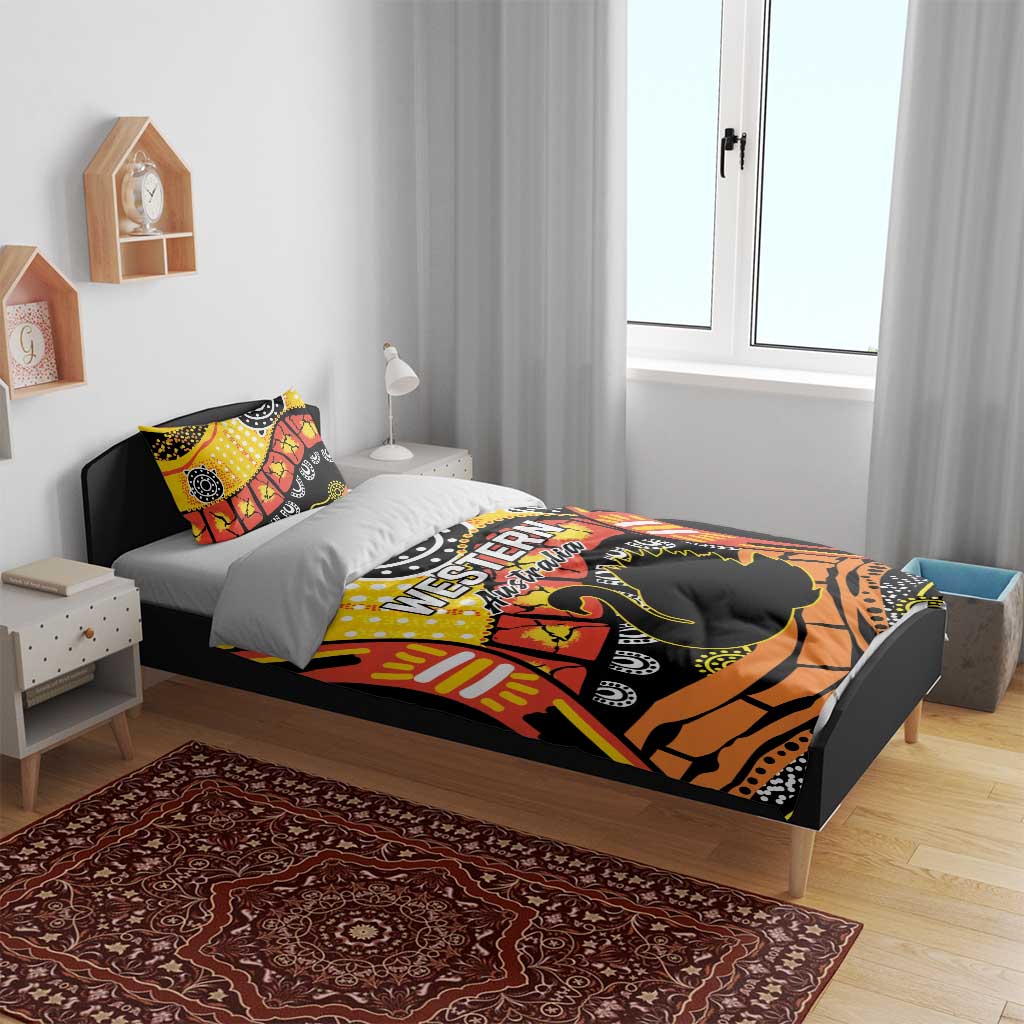 Western Australia Golden State Bedding Set - Vibe Hoodie Shop