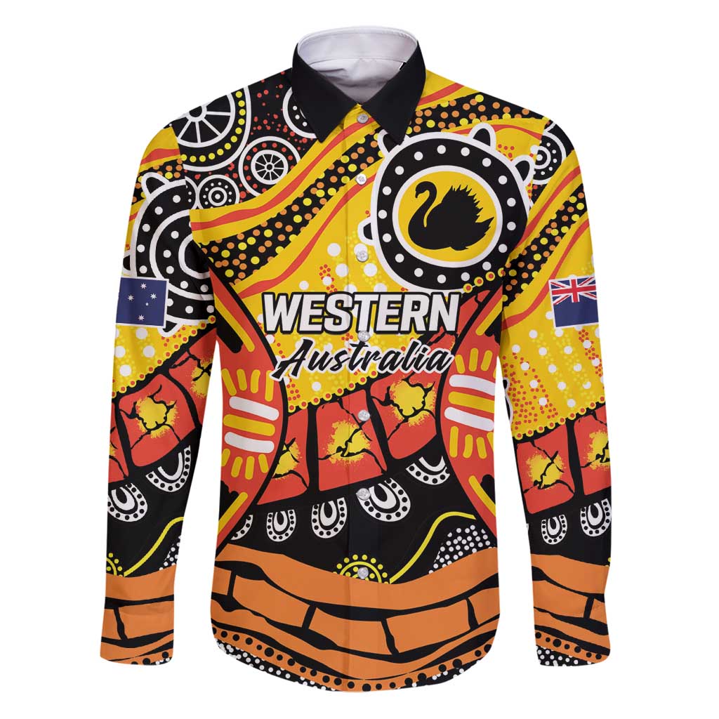 Western Australia Golden State Family Matching Puletasi and Hawaiian Shirt