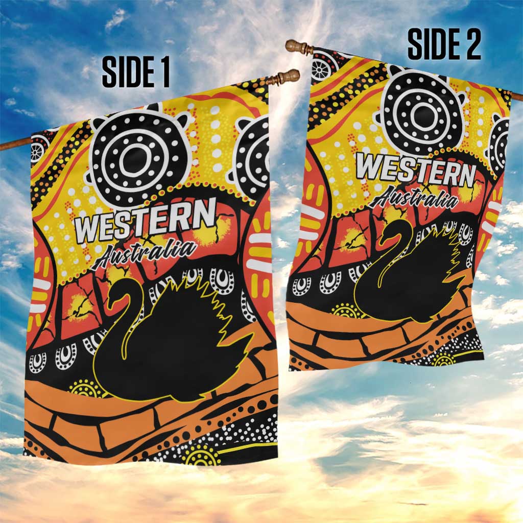 Western Australia Golden State Garden Flag - Vibe Hoodie Shop