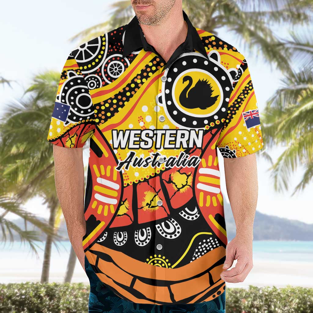 Western Australia Golden State Hawaiian Shirt - Vibe Hoodie Shop