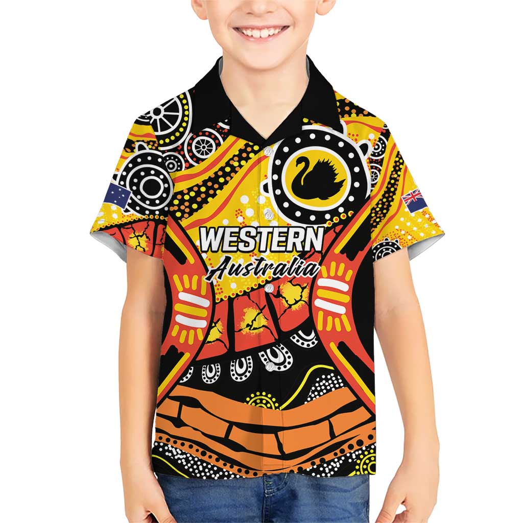 Western Australia Golden State Hawaiian Shirt - Vibe Hoodie Shop