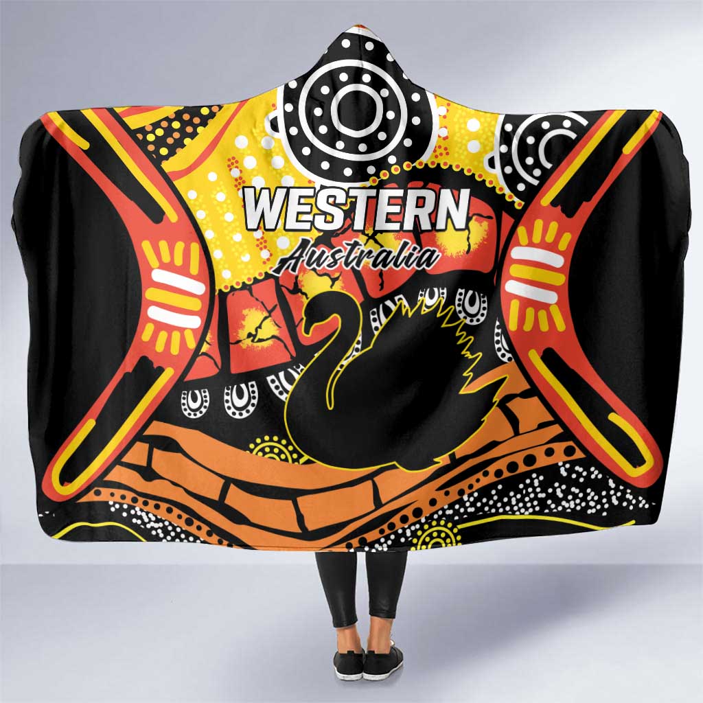 Western Australia Golden State Hooded Blanket