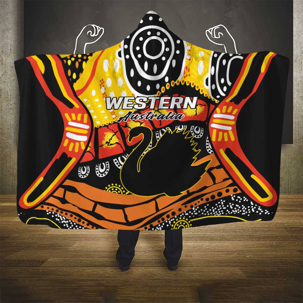 Western Australia Golden State Hooded Blanket