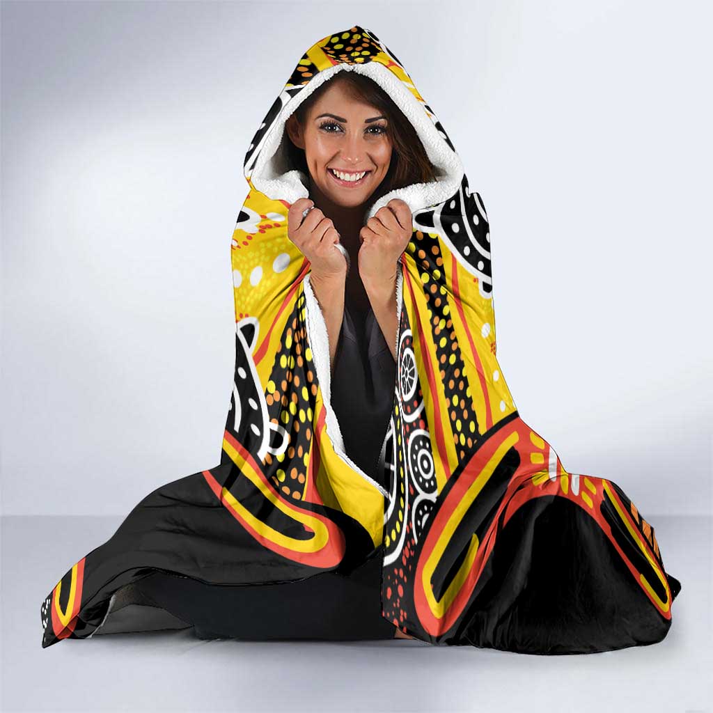 Western Australia Golden State Hooded Blanket