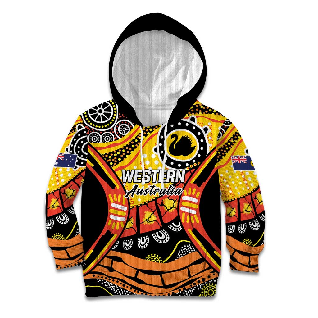 Western Australia Golden State Kid Hoodie - Vibe Hoodie Shop