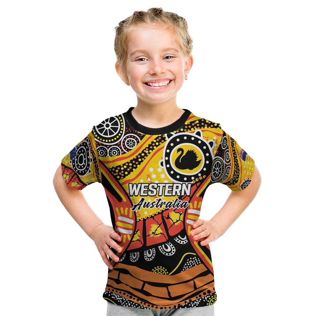 Western Australia Golden State Kid T Shirt - Vibe Hoodie Shop