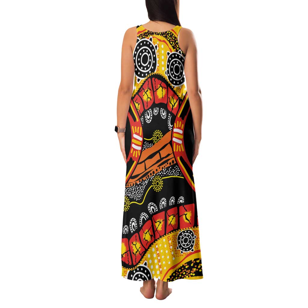 Western Australia Golden State Tank Maxi Dress