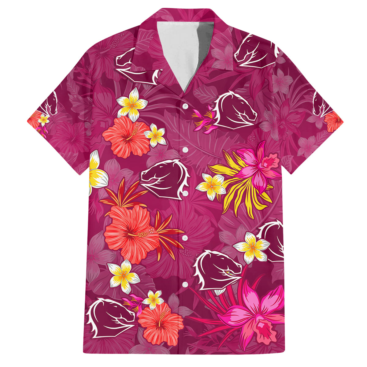 broncos-rugby-family-matching-long-sleeve-bodycon-dress-and-hawaiian-shirt-beautiful-floral-pattern-spring-summer-vibe