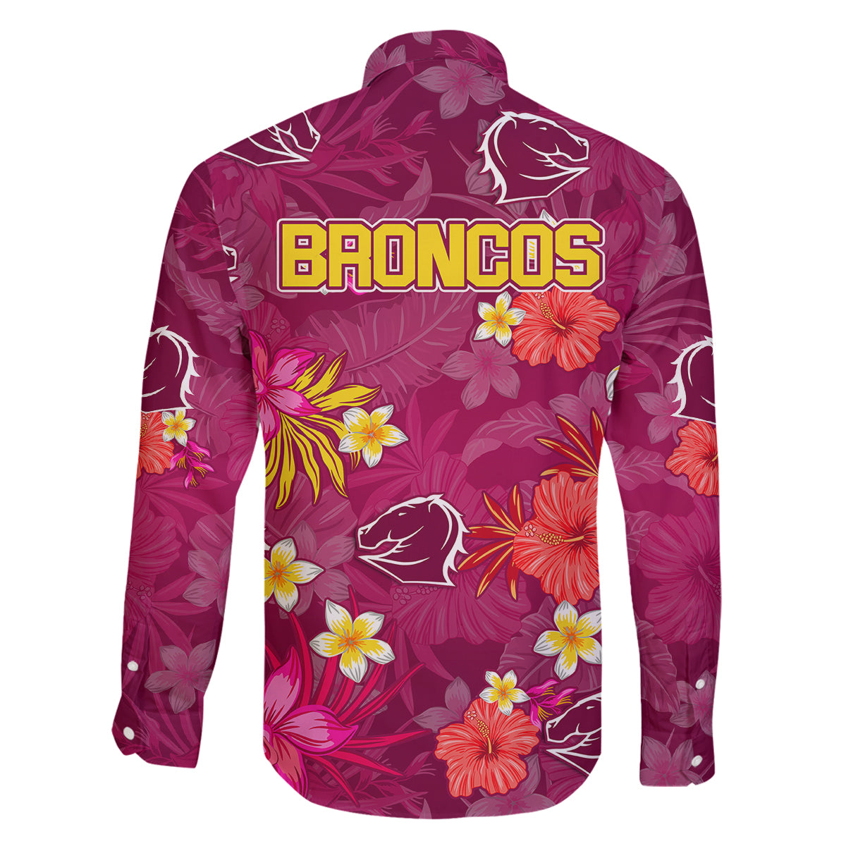 broncos-rugby-family-matching-long-sleeve-bodycon-dress-and-hawaiian-shirt-beautiful-floral-pattern-spring-summer-vibe