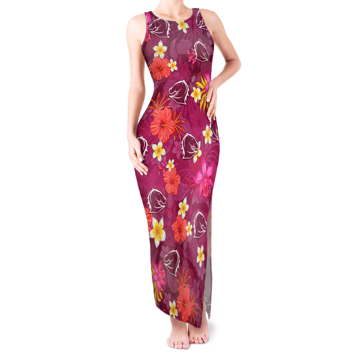 broncos-rugby-tank-maxi-dress-beautiful-floral-pattern-spring-summer-vibe