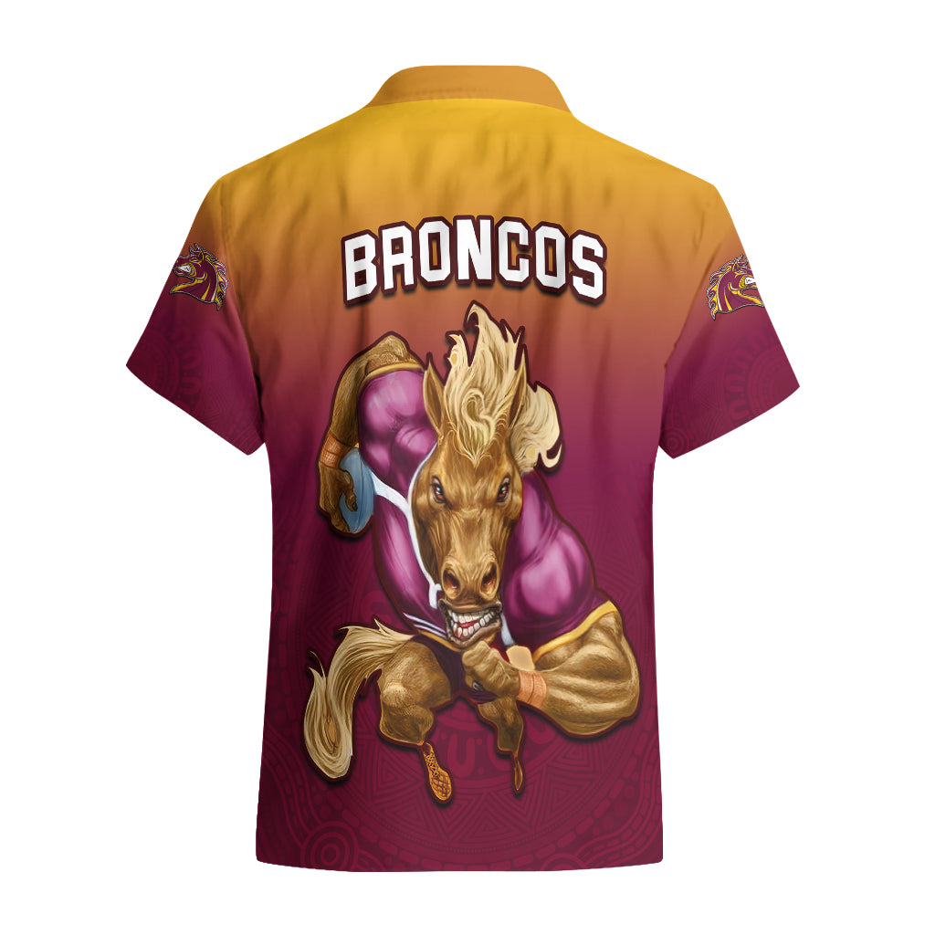 NRL Broncos Premiers 2023 Hawaiian Shirt - Vibe Hoodie Shop