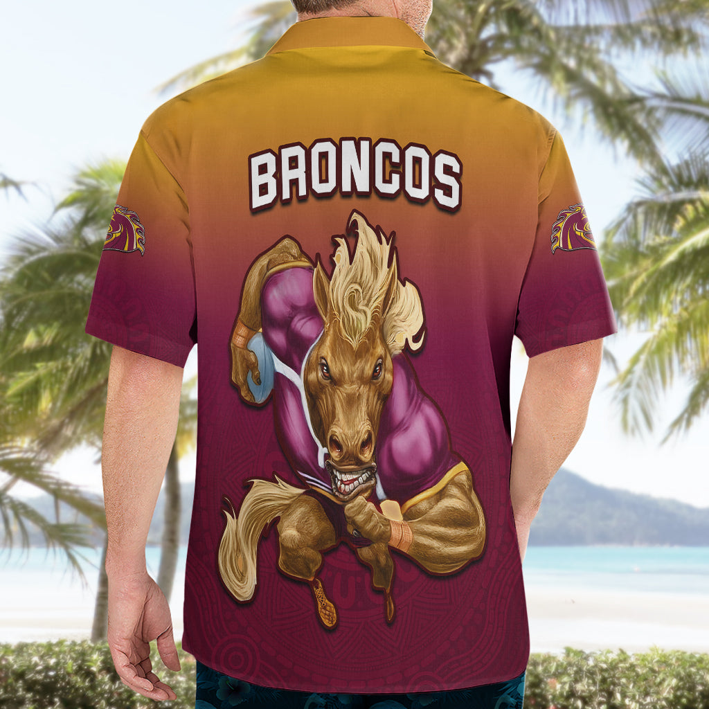 NRL Broncos Premiers 2023 Hawaiian Shirt - Vibe Hoodie Shop