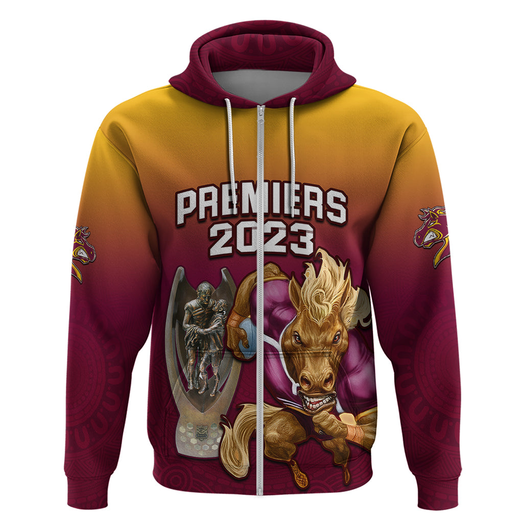 NRL Broncos Premiers 2023 Hoodie LT9 - Vibe Hoodie Shop