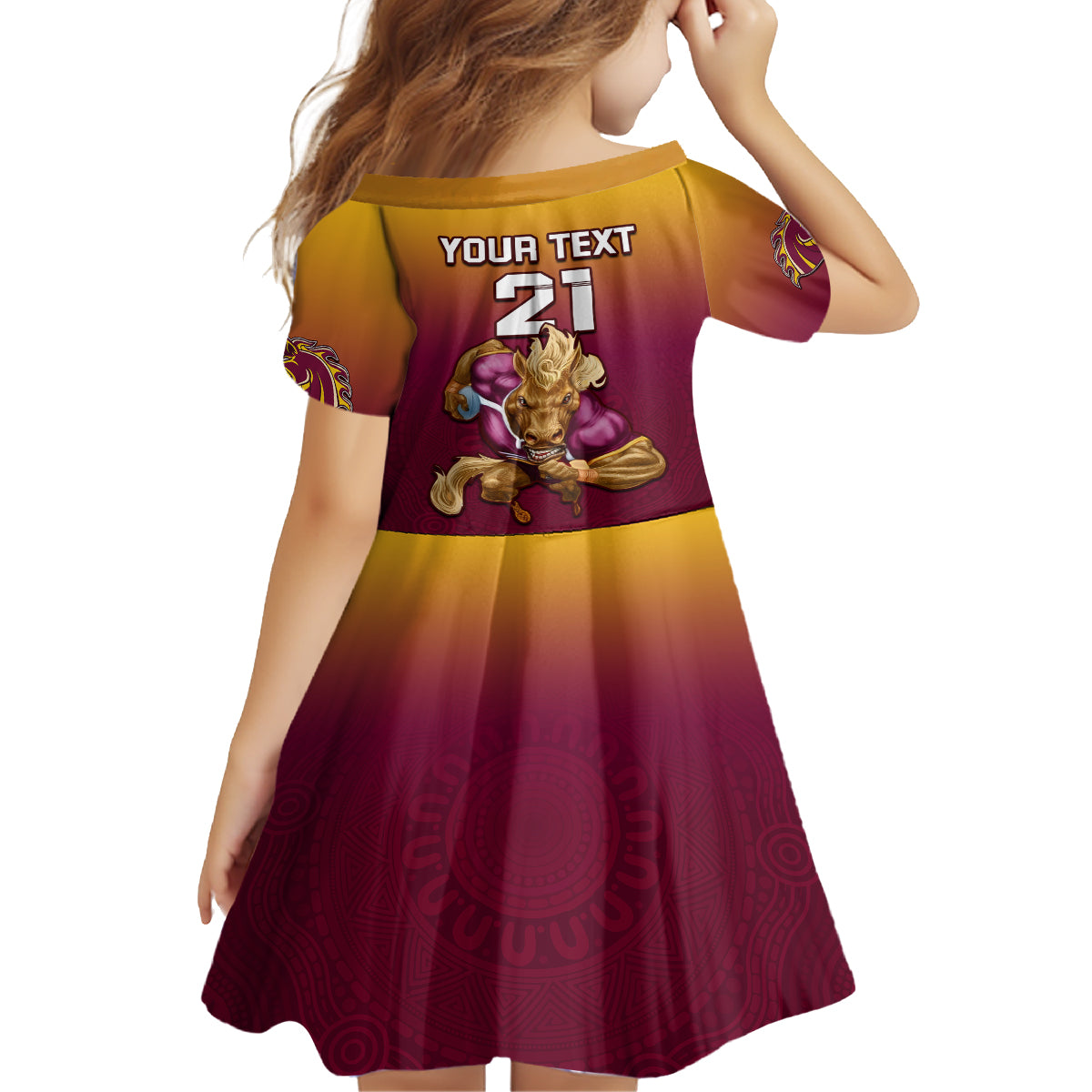 custom-nrl-broncos-premiers-2023-family-matching-long-sleeve-bodycon-dress-and-hawaiian-shirt