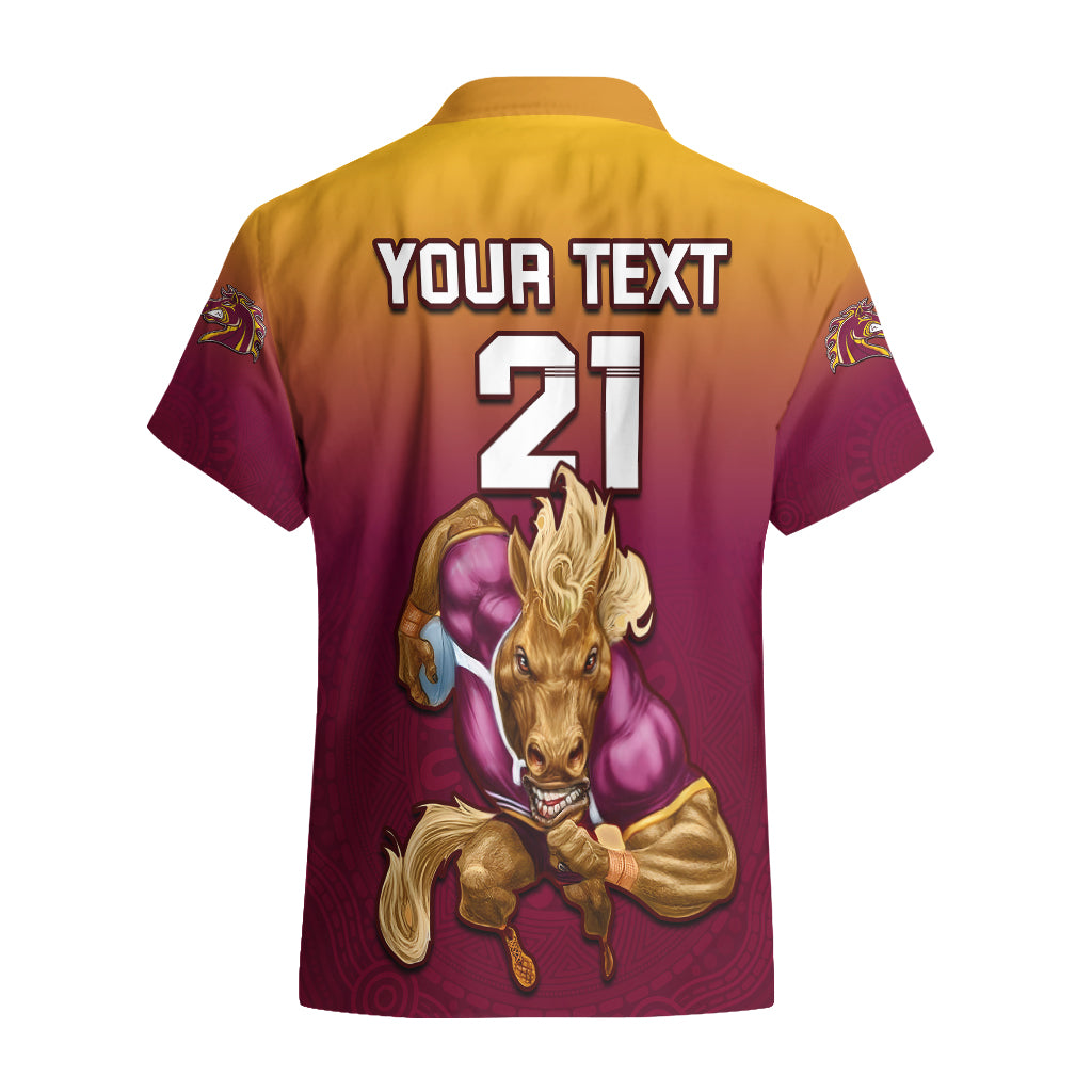 Custom NRL Broncos Premiers 2023 Hawaiian Shirt - Vibe Hoodie Shop