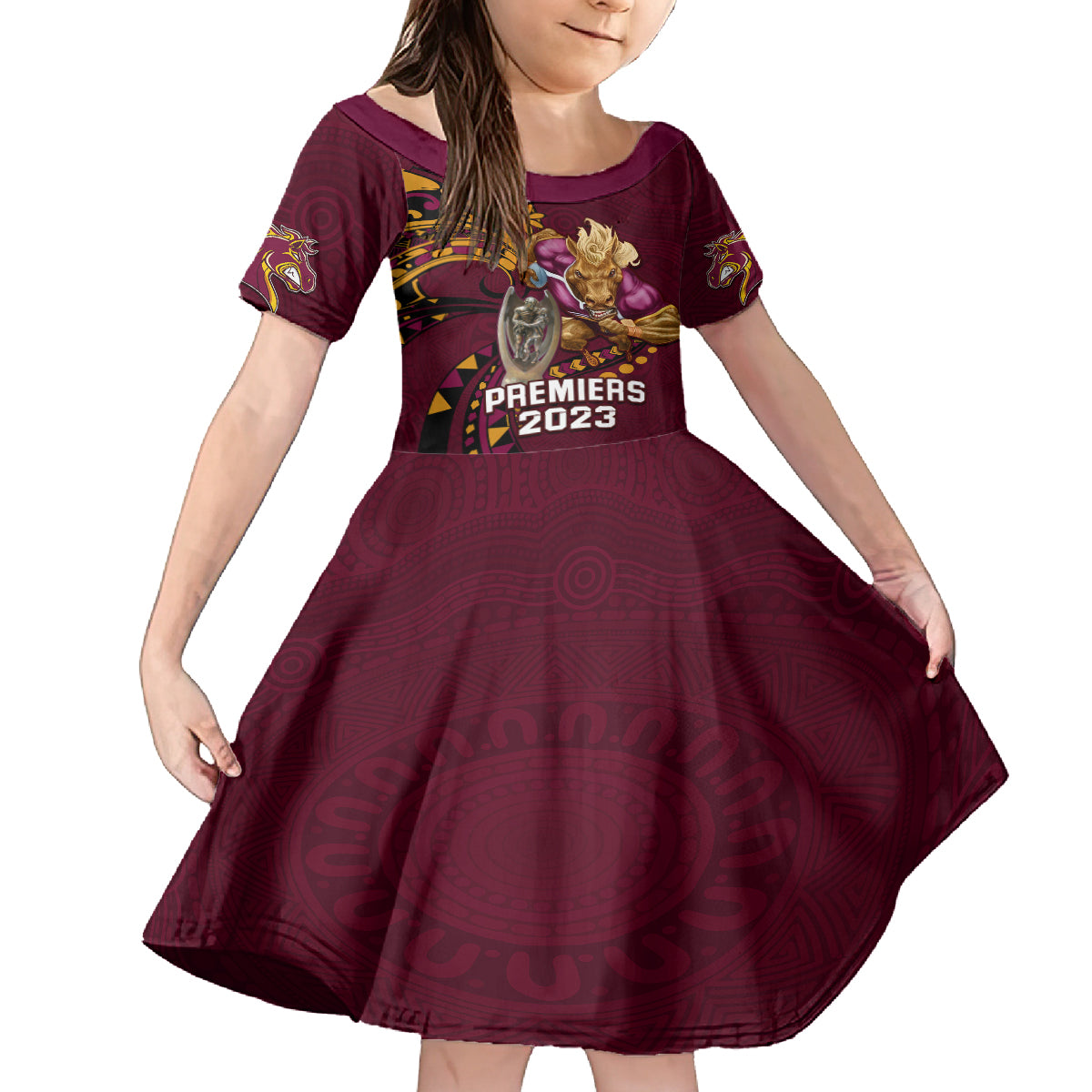 custom-nrl-broncos-premiers-family-matching-mermaid-dress-and-hawaiian-shirt-mascot-with-polynesian-pattern-version-2023