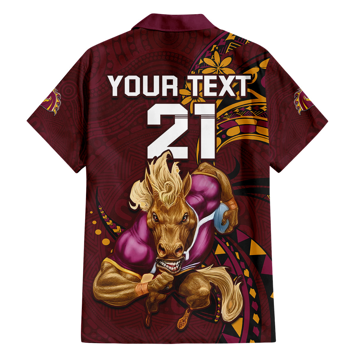 custom-nrl-broncos-premiers-family-matching-mermaid-dress-and-hawaiian-shirt-mascot-with-polynesian-pattern-version-2023