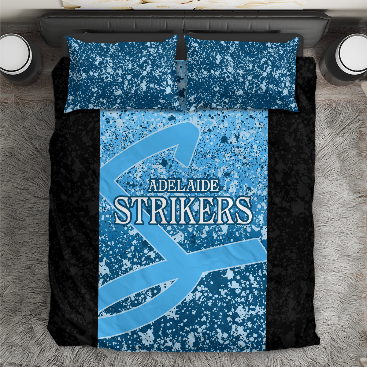 Adelaide Strikers Custom Bedding Set BBL Cricket Team 2024 - Vibe Hoodie Shop