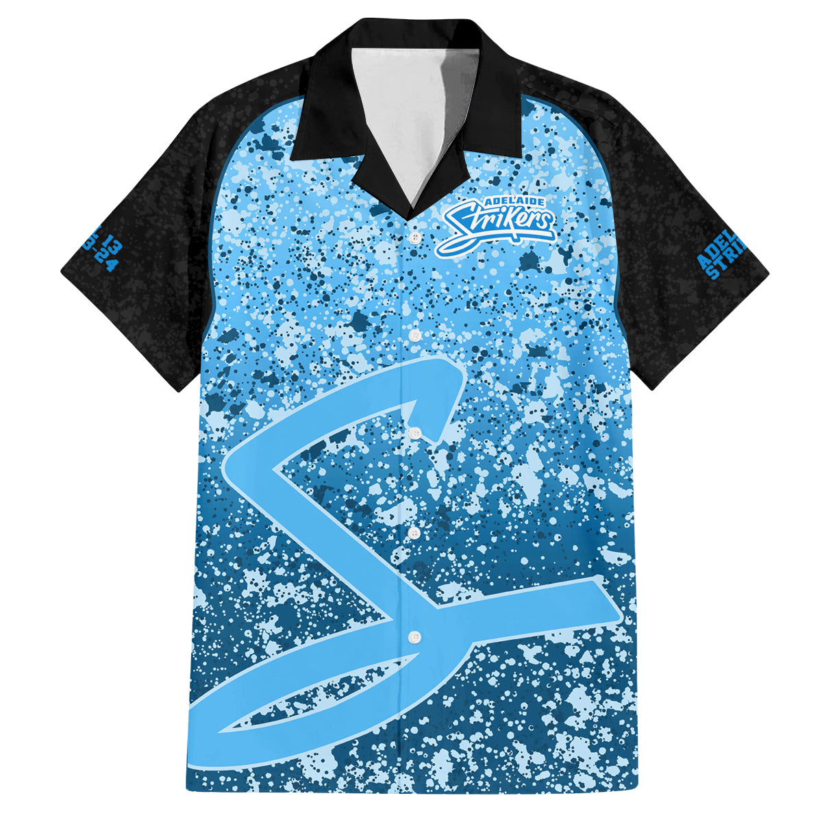 adelaide-strikers-custom-family-matching-long-sleeve-bodycon-dress-and-hawaiian-shirt-bbl-cricket-team-2024