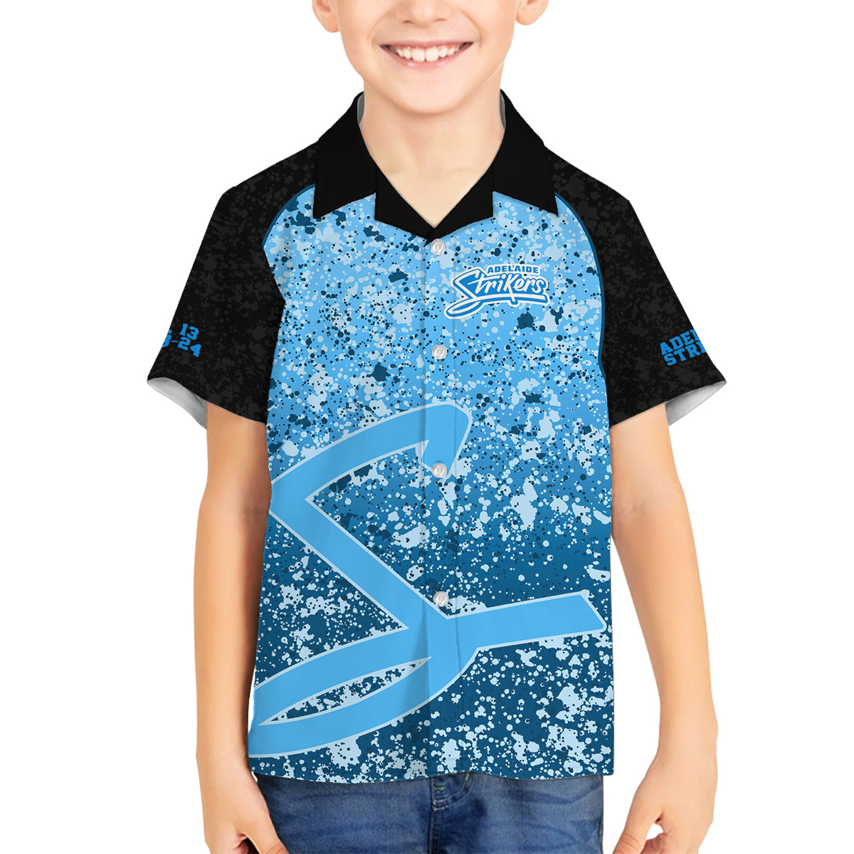 adelaide-strikers-custom-family-matching-long-sleeve-bodycon-dress-and-hawaiian-shirt-bbl-cricket-team-2024