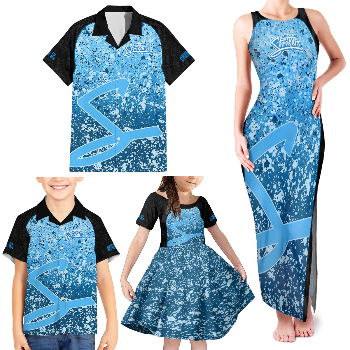 adelaide-strikers-custom-family-matching-tank-maxi-dress-and-hawaiian-shirt-bbl-cricket-team-2024