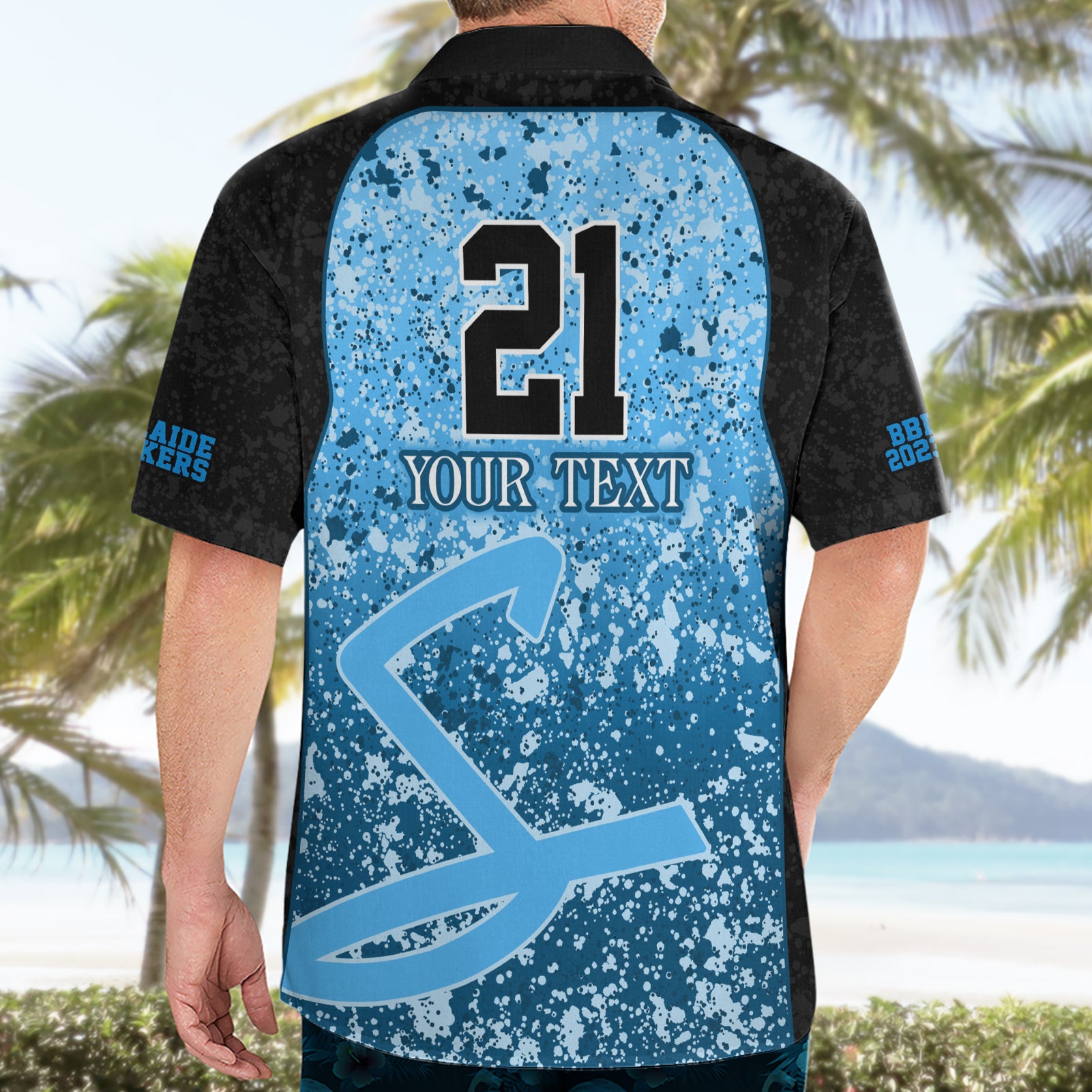 Adelaide Strikers Custom Hawaiian Shirt BBL Cricket Team 2024 - Vibe Hoodie Shop