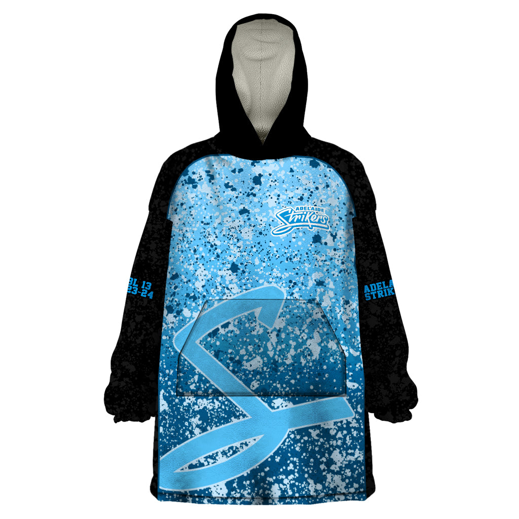 Adelaide Strikers Custom Wearable Blanket Hoodie BBL Cricket Team 2024 - Vibe Hoodie Shop